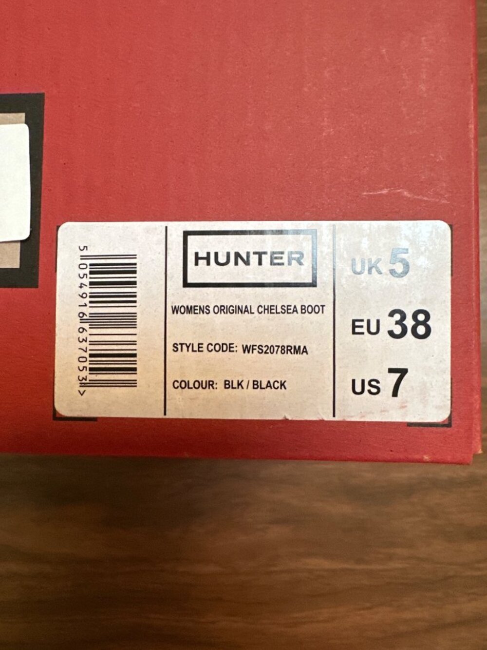 Hunter Original Chelsea Ankle Boots - Black - Picture 5 of 6